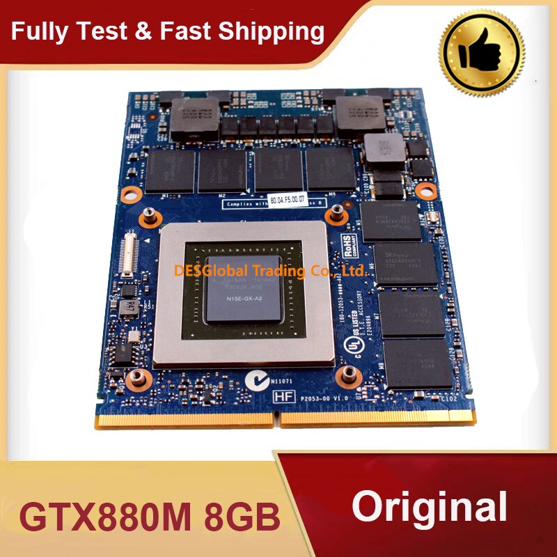 GTX880M GTX 880M N15E-GX-A2 8G ׷  VGA ī..